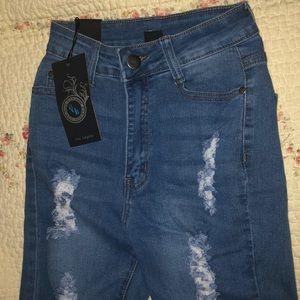 ripped high waisted fashionnova jeans